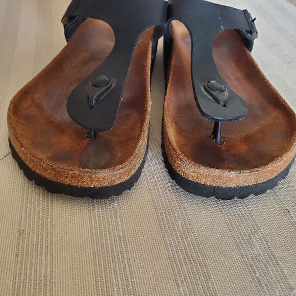 BIRKENSTOCK Women's black sandals Sise 40 - Picture 8 of 10